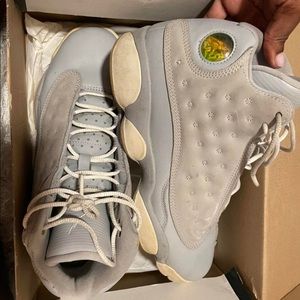7Y air jordan retro 13 GG wolf grey